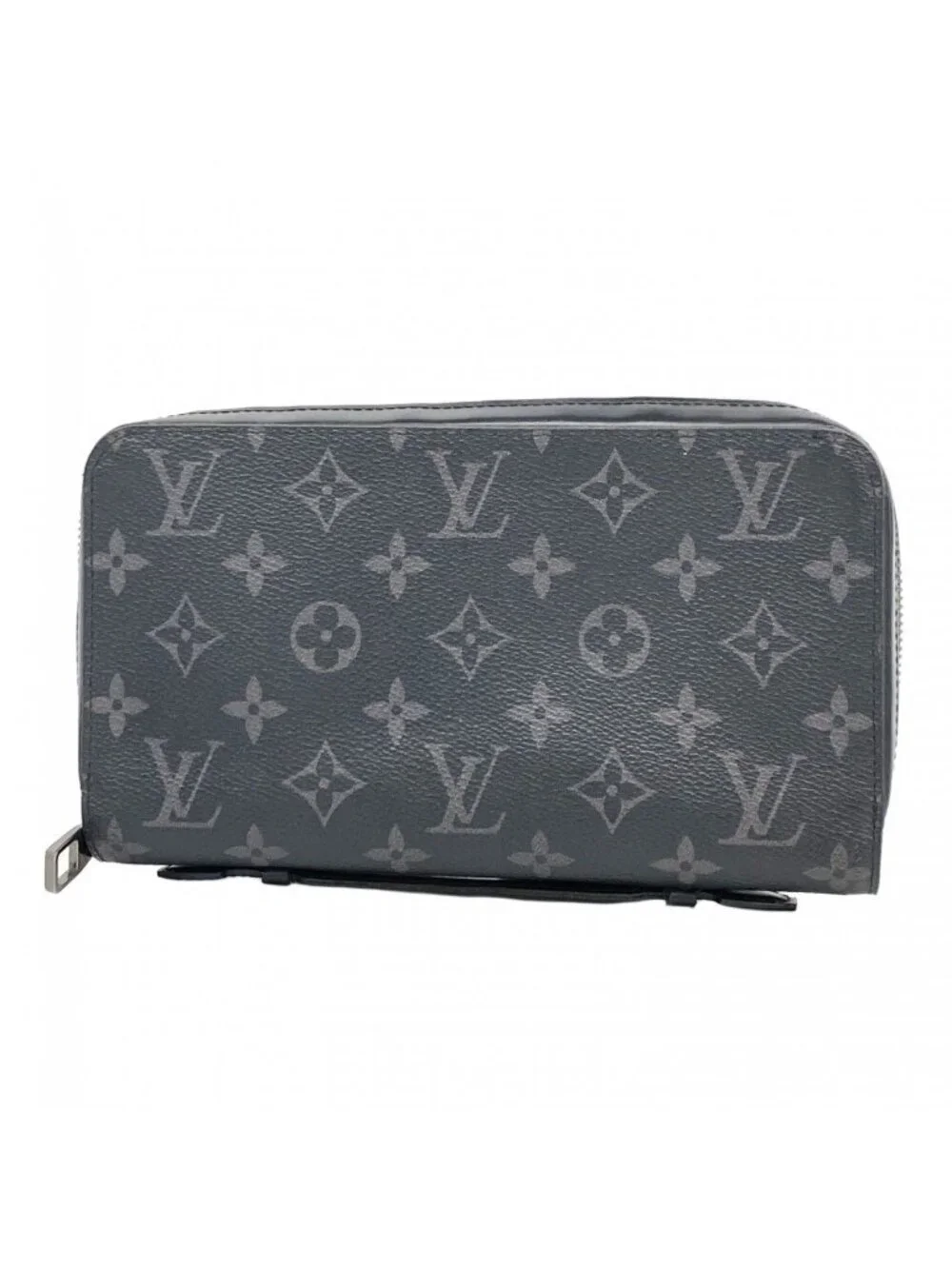 Louis Vuitton Wallet Monogram Eclipse Zippy XL Black